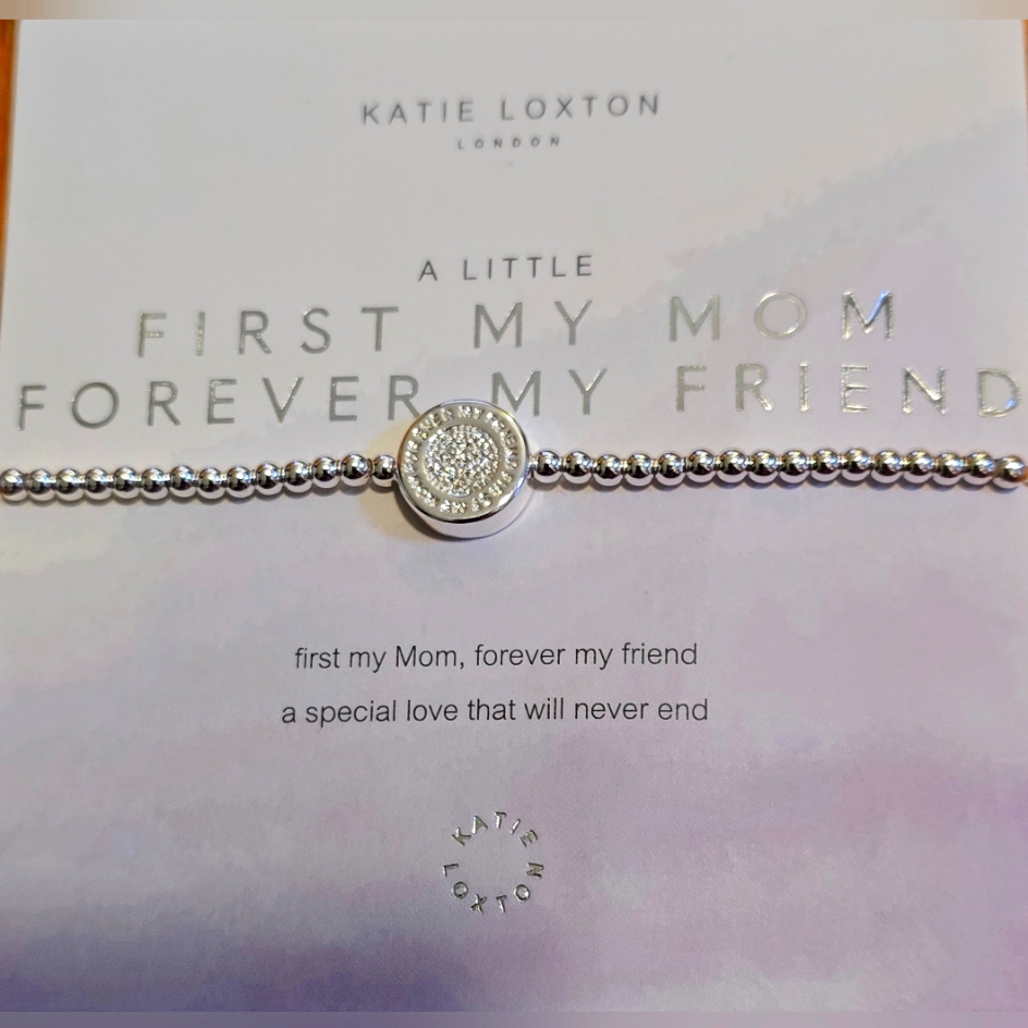 Katie Loxton Silver Plated Adjustable Bracelet 